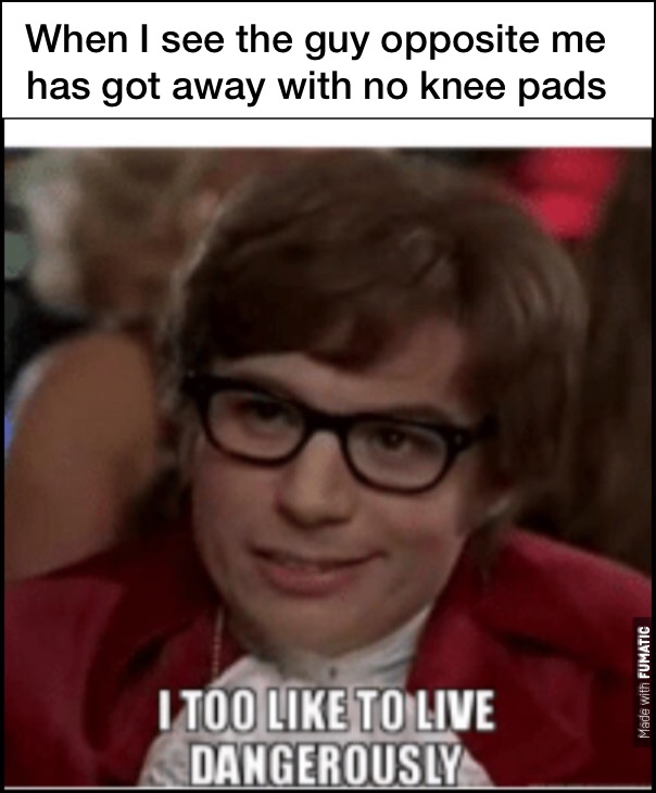 No knee pads Gridiron Memes